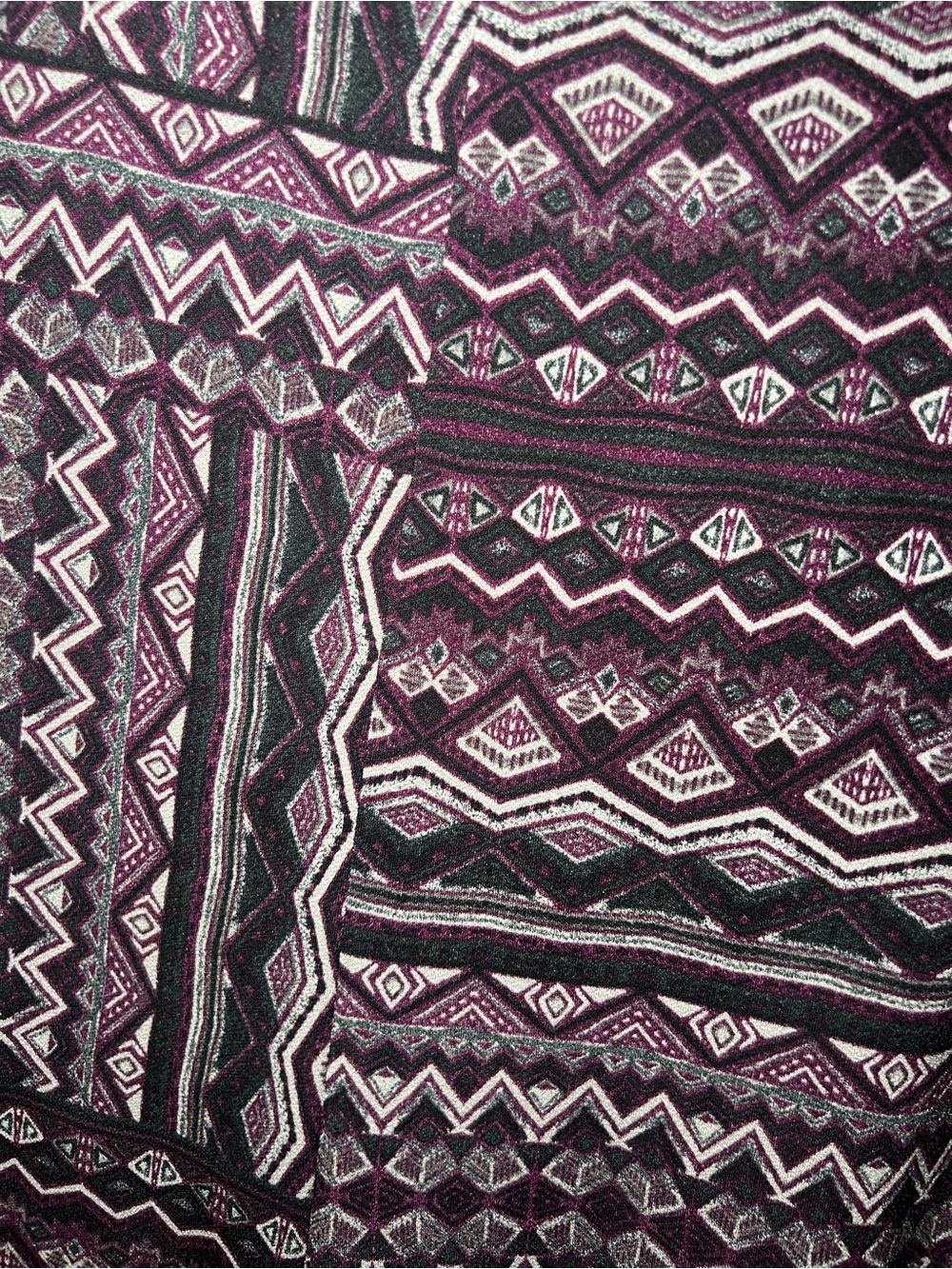 LuLaRoe Black & Purple Patterned Sleeveless Maxi Jumpsuit - Picture 2 of 4